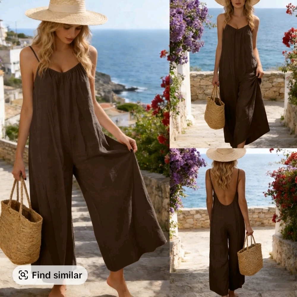 Elegant Brown Jumpsuit for Women